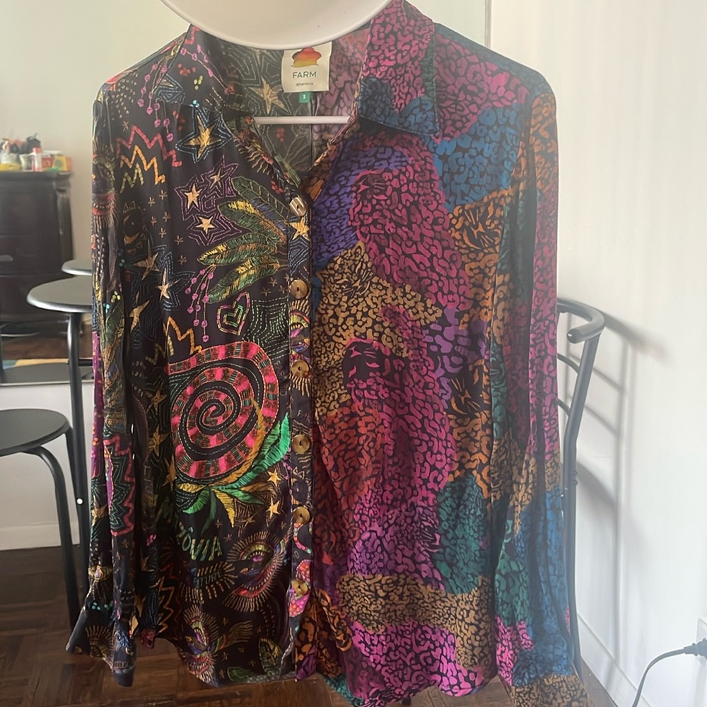 2 Farm Rio Blouses